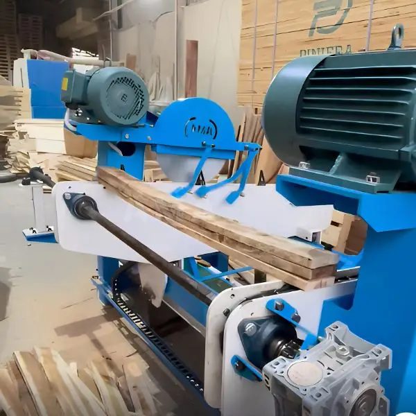 Cấu tạo máy cắt gỗ 2 đầu