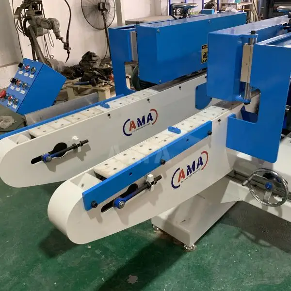 Cấu tạo máy cắt gỗ 2 đầu Pro