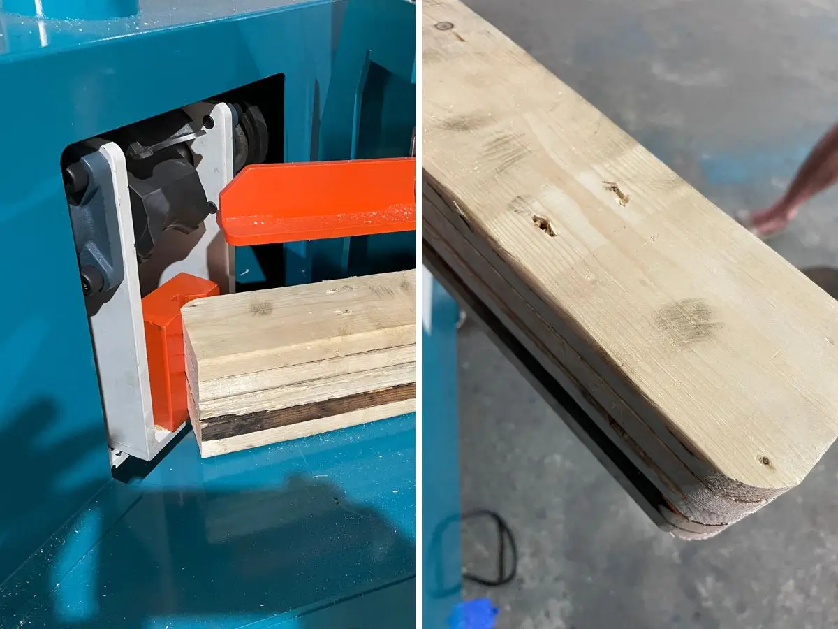 Ứng dụng máy bo tròn cạnh gỗ trong sản xuất pallet