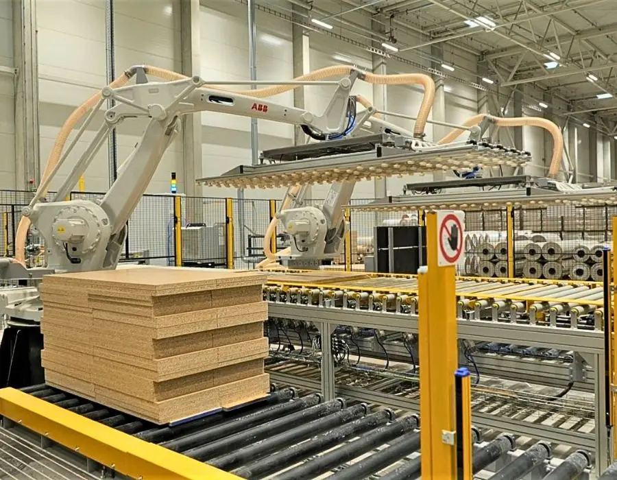 Hoạt động của dây chuyền sản xuất đồ gỗ nội thất