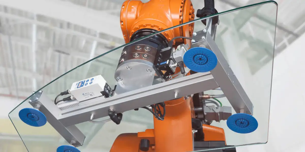 Cấu trúc của hệ thống robot hút chân không