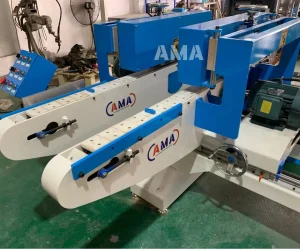 Hướng dẫn đóng gói máy cắt gỗ 2 đầu Pro