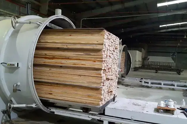 Cách xử lý gỗ tươi bằng phương pháp sấy cao tần