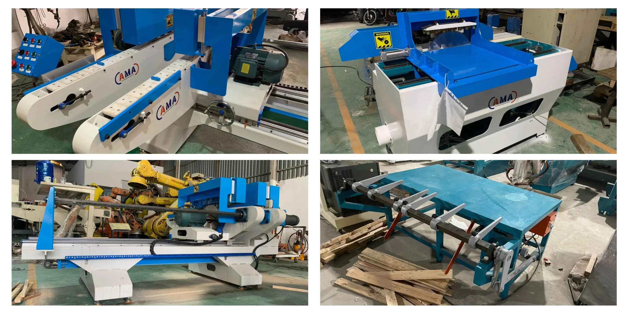 Sử dụng máy chế biến pallet gỗ do AMA cung cấp giúp doanh nghiệp nâng cao năng suất sản xuất pallet