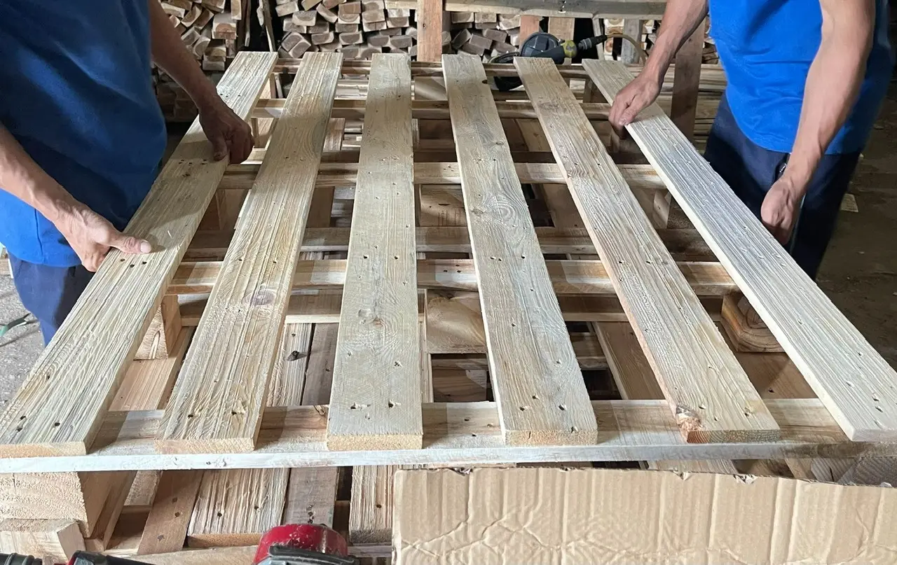 Hướng dẫn chi tiết quy trình kiểm tra pallet gỗ đúng tiêu chuẩn sản xuất