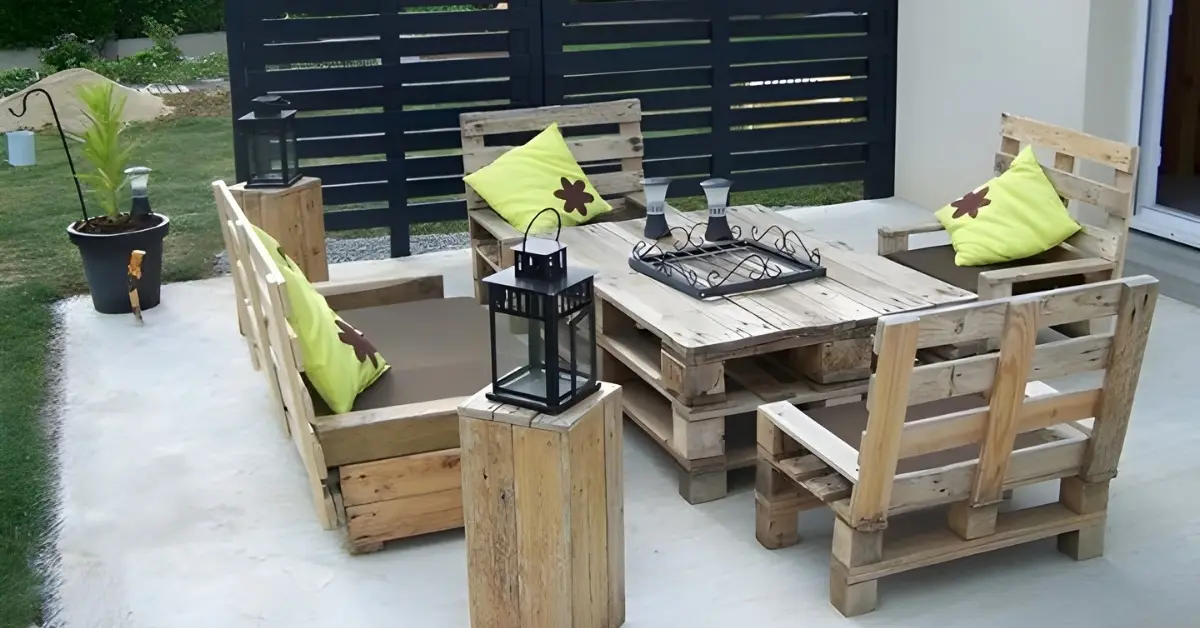 Pallet gỗ được ứng dụng trong việc làm đồ nội thất hoặc trang trí