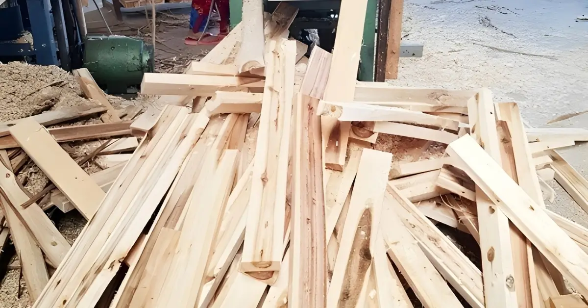 Tháo rời các thanh nan pallet gỗ, hạn chế gãy đứt