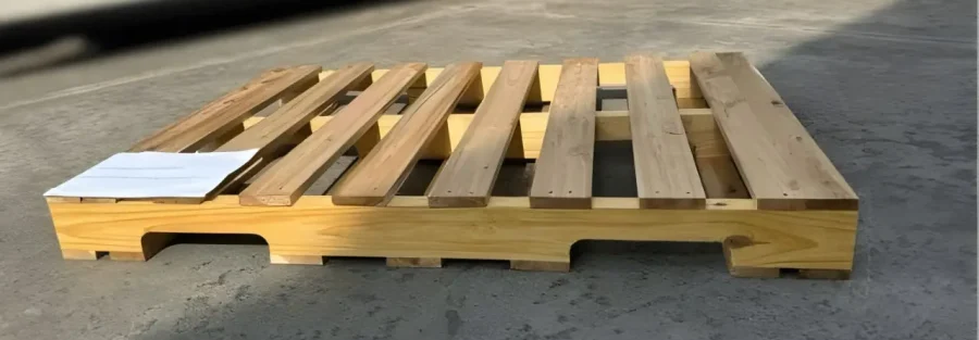 Pallet đố có ngàm giúp nâng hạ linh hoạt