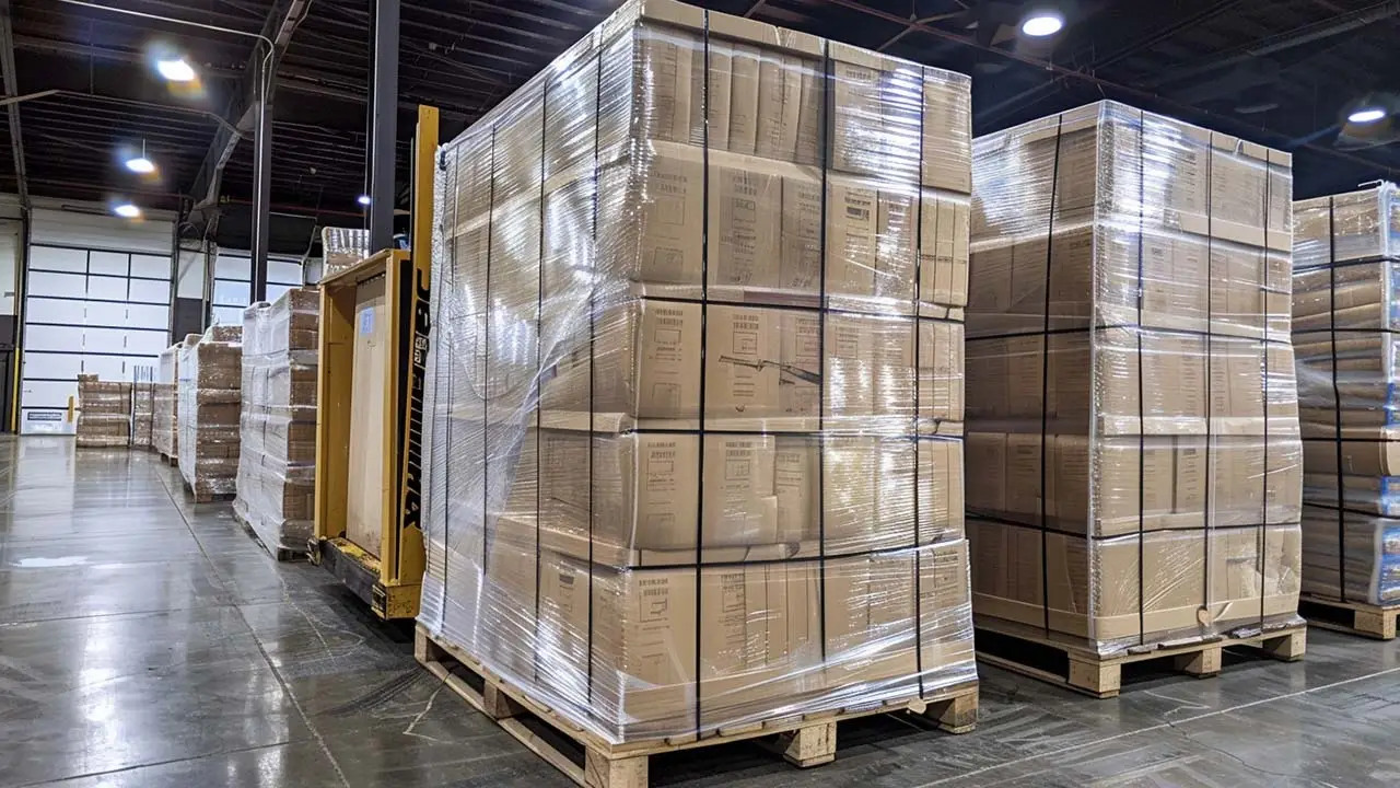 Xếp thùng hàng trên pallet đúng tiêu chuẩn