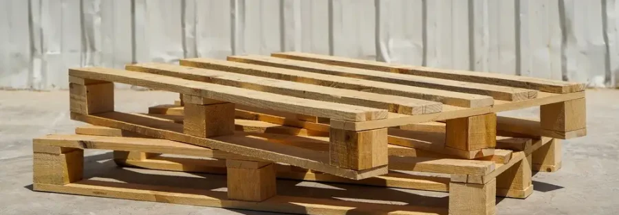 Mẫu pallet gỗ tiêu chuẩn với kết cấu chắc chắn