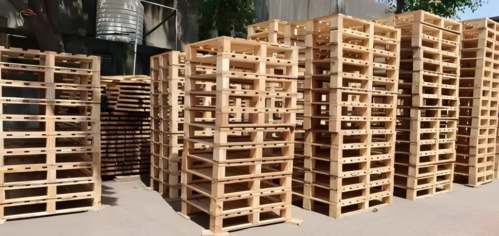 Pallet gỗ được sử dụng rộng rãi trong lưu trữ