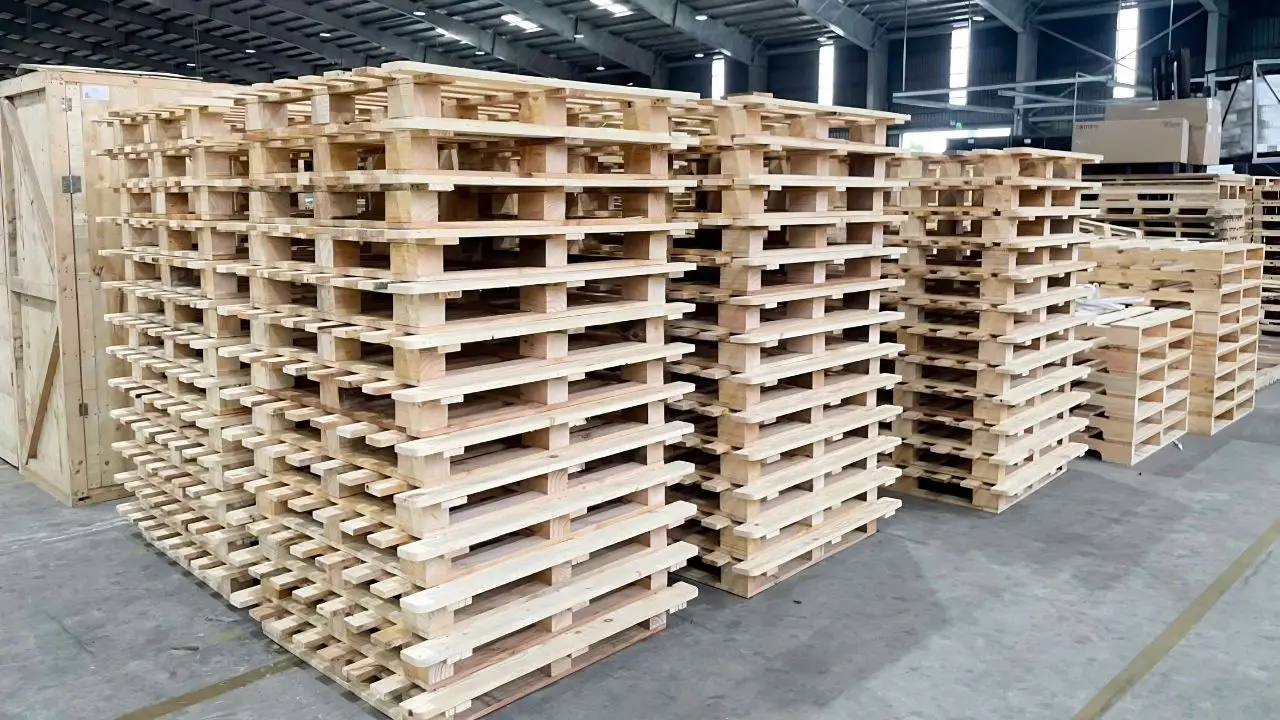Ứng dụng pallet gỗ trong vận chuyển hàng hóa