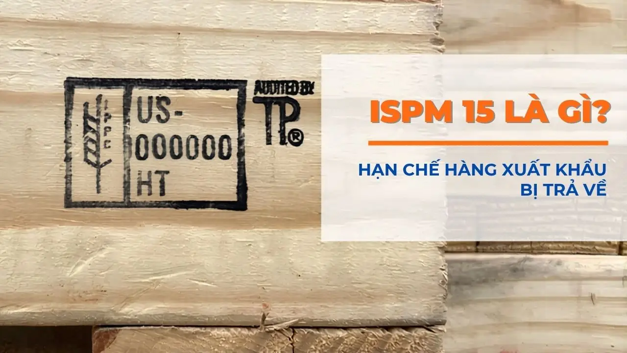 Dấu ISPM 15 giúp pallet đáp ứng yêu cầu xuất khẩu