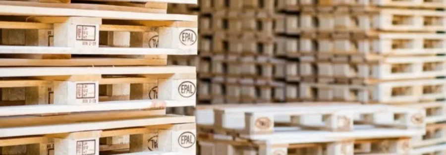 Pallet gỗ sau khi được xử lý và đóng dấu theo tiêu chuẩn ISPM 15