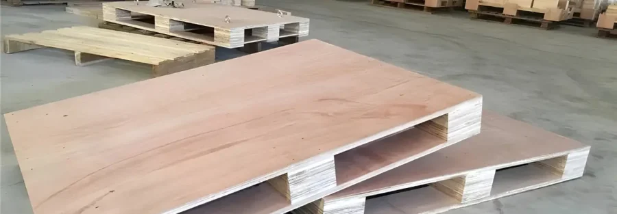 Pallet gỗ ép dạng tấm với mặt pallet liền