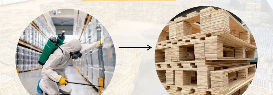 Phương pháp khử trùng pallet gỗ ép hiện nay